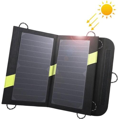 Foldable Solar Panel Charger 14W 20W Dual USB Output Charge for iPhone 6 6s 7 8 plus X Xr Xs Max 11 12 Pro Samsung Huawei Xiaomi