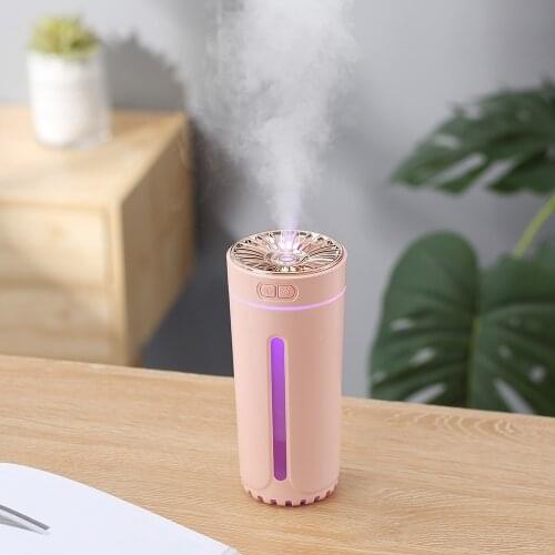 300ml Air Humidifier Ultrasonic Aroma Essential Oil Diffuser USB With 7 Color Lights Humidifiers Portable Purifier Aromatherapy