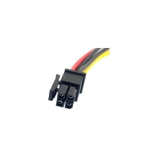 ATX Molex Micro Fit Connector 4Pin Male to Male Power Cable 60cm