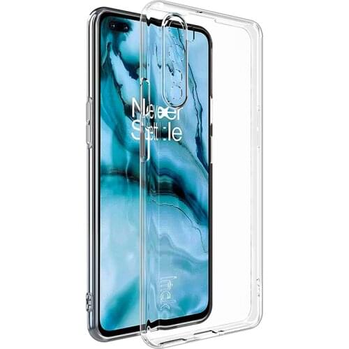 OnePlus Nord Case Cover IMAK UX-5 Transparent Shockproof Soft TPU Back Cover Case for OnePlus Nord