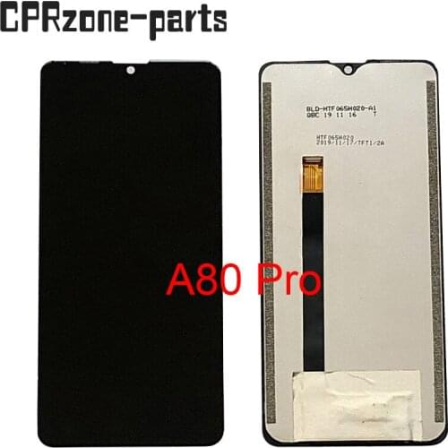 Black For Blackview A80 / A80 Pro LCD Display with Touch Screen Digitizer Sensor Panel Assembly
