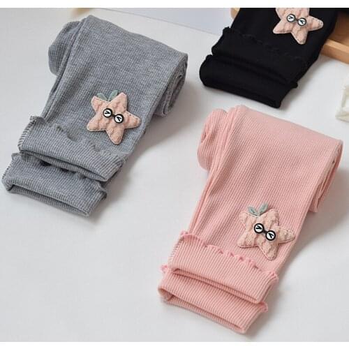 Girls' leggings childrens pants childrens cotton pants