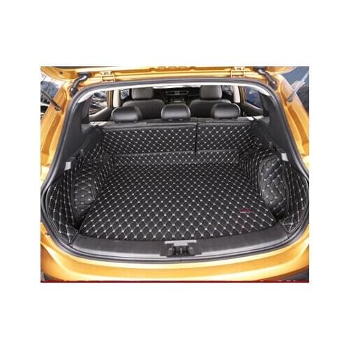 Best quality! Special car trunk mats for Nissan Qashqai j11 2019 waterproof boot carpets cargo liner mat for Qashqai 2018-2015