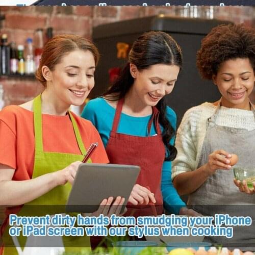 1Pcs Metal Capactive Stylus Pen Screen Pens For Tablet With PC Clip Screen For All Pen Capacitive Pen Stylus F8I9