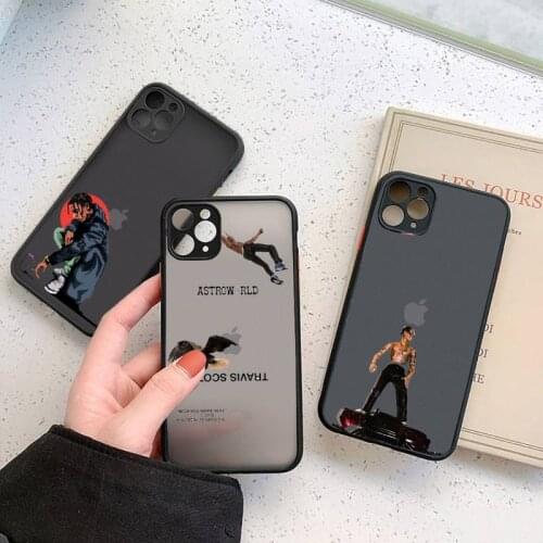 Jackboys Travis Scott fashion design pattern Phone Cases matte transparent For iphone 7 8 11 12 plus mini x xs xr pro max cover