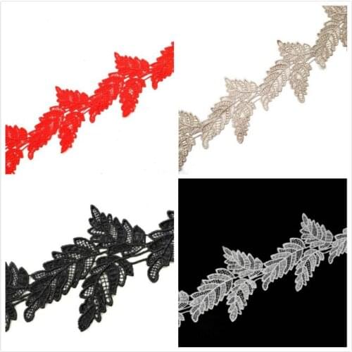 New Handmade DIY Material Exquisite Elegant Lace Necklace Water Soluble Lace 3Yard/pack