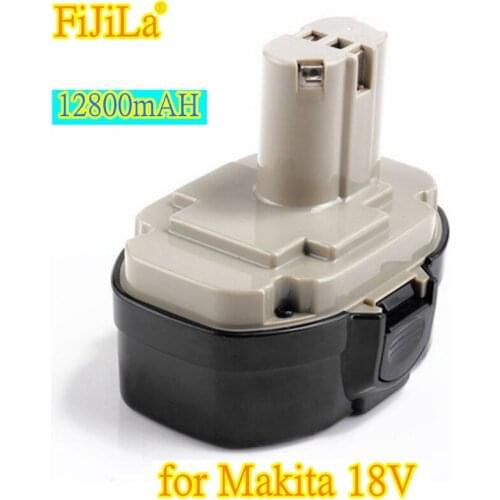 New 18V 12800mAh Ni-MH Replacement Battery for Makita 1822 1823 1834 1835 192827-3 192829-9 193159-1 193140-2 193102