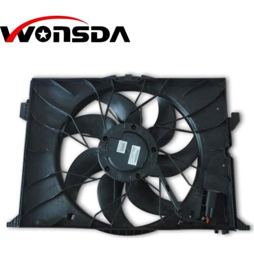 Fit for Mercedes-Benz w211/221 Electric Fan Radiator Brushless Motor engine cooling condenser new aftermarket parts Assembly