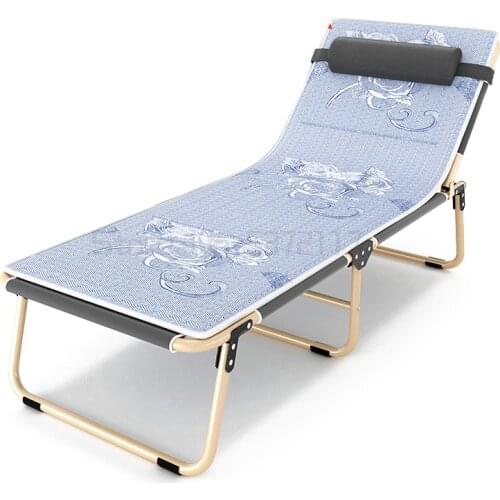 Folding bed office siesta artifact simple bed single recliner folding escort simple bed