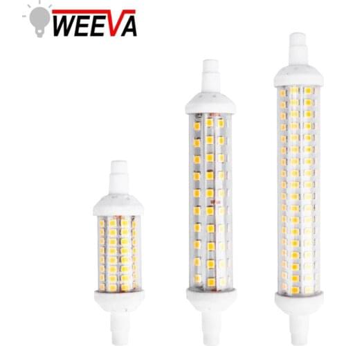 R7S J78 J118 Led Bulb 78mm 118mm 135mm 189mm Replace Halogen 150W 500W Spot Light AC 110V 220VDimmable Corn Lamp