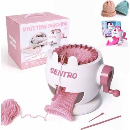 Wool Knitting Weaving Machine Creative DIY Girls Toys Cap Scarf Sock 22 Needles Braid Tool New Year Christmas Gift for Children