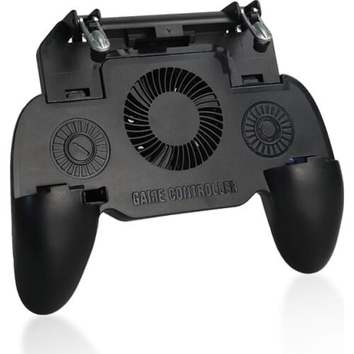 2000mAh Charger Power Bank Heat Dissipation Cooling Fan Gamepad Game Joystick Gaming Controller Hand Grip for Mobile Phone PUBG