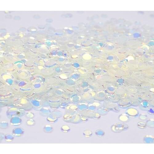 100G/lot 4/5/6mm Cup Round No Hole Loose sequins Glitter Paillette Sewing Wedding Confetti Craft High Quality Kids DIY