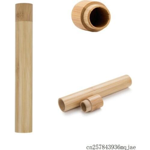 100pcs Toothbrush Tube Bamboo Toothbrushes Holders Hand Made Toothbrush Packing