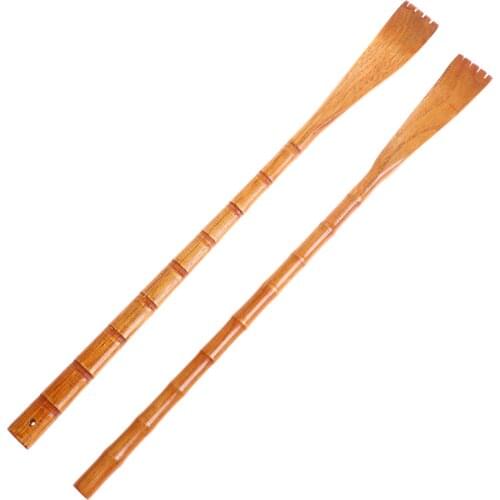 Wooden Back Scratcher Wood Back Scraper Scratching Massager Back Scratcher Body Massage Bamboo Relief Hackle Itch Health Tool