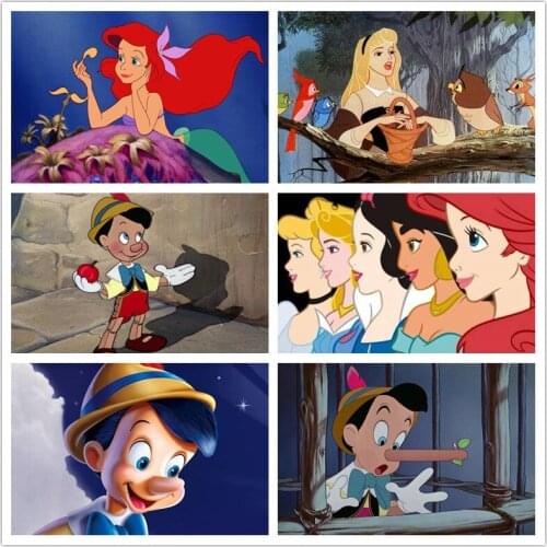 Disney Pinocchio Diamond Painting Kit Diy Painting Full Diamond Round Diamond Square Diamond Diamond Embroidered Cross Stitch