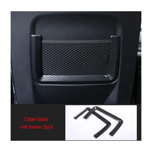 For Land Rover 2014-2019 Range Rover sport HSE carbon fiber Chair back net frame 2pcs
