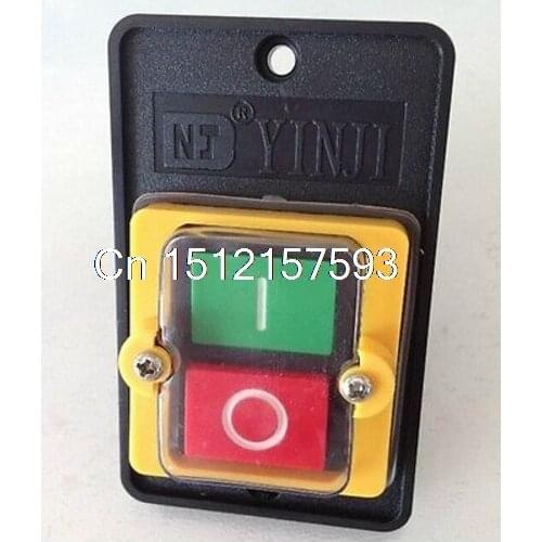 Start/Stop CNC Push button Switch Water proof Momentary Control Box 10A