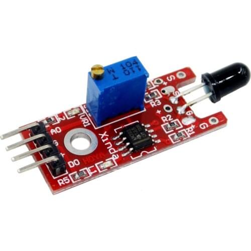 KY-026 Flame Sensor Module IR Sensor Detector For Temperature Detecting Suitable