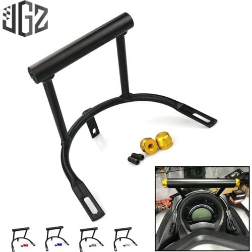 Motorcycle Aluminum Navigation Plate Bracket Holder GPS Phone Stand Handle Frame for YAMAHA NMAX 155 2017 2018 2019 Accessories