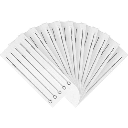 Tattoo Needles Set 50PCS Mixed Tattoo Needles M1/RL/RS Round Liners for Tattoo Machine and Tattoo Supply