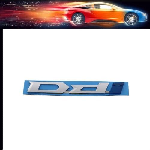 3D Premium Ddi D di car Engine Hood Fender trunk Tail Rear Bonnet Nameplate Decal Emblem Badge Sticker for Isuzu DMAX D-MAX
