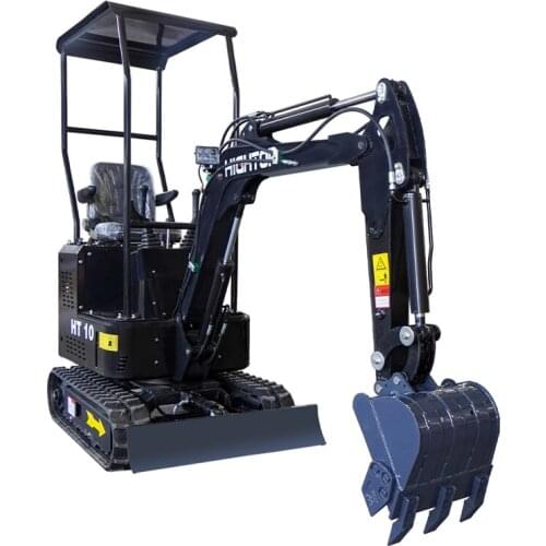 Good price small project 1000kg mini digger compact excavator for sale