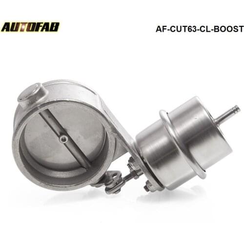 NEW Boost Activated Exhaust Cutout / Dump 63MM CLOSED Style Pressure: about 1 BAR AF-CUT63-CL-BOOST