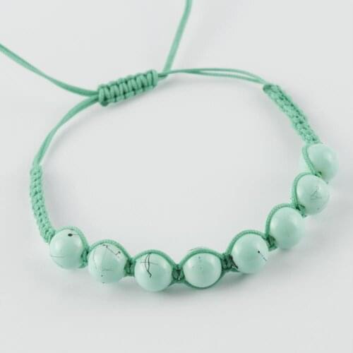 Glass Beads Braided Bracelet