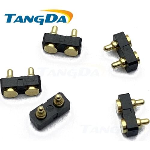 Pogo pin connector 2P pogopin 2pin 3.0 pitch:3.0mm height: 4-10mm series Probe spring needle electronic contact needle power AG