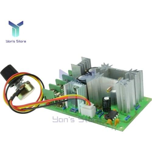 1200W 20A Voltage Regulator PWM DC Motor Governor Speed Controller DC 10V-60V Adjustable Fan Motor Speed Regulator Governer 24V