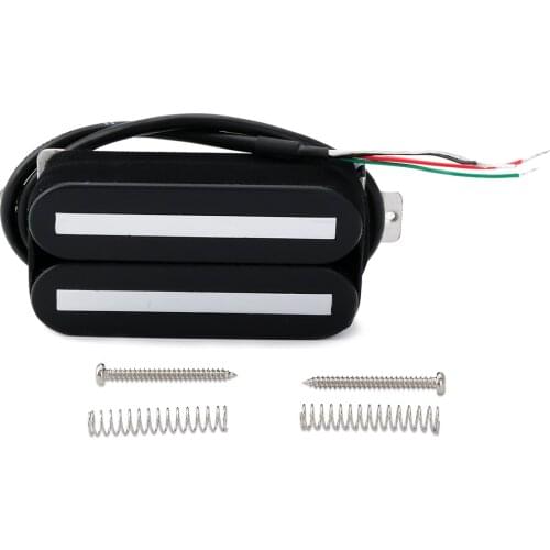 Roswell HOT-N Hot Blade High Output 8.66K Ceramic Humbucker Neck Pickup for 6 String Electric Guitar, Black