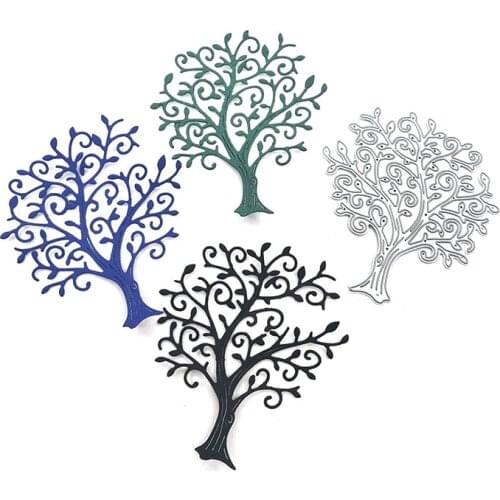 Julyarts Tree Dies Photo Album Dies Scrapbooking Soldes Diy Craft for Card Making DIY Scrapbooking Cardstock Die Cut Stencils