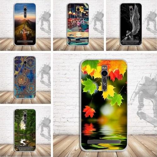 TPU Silicone Phone Case For ASUS Zenfone 2 ZE551ML Cover 5.5" Luxury Painted Soft Back Cover for ASUS ZE551ML Case Phone Coque