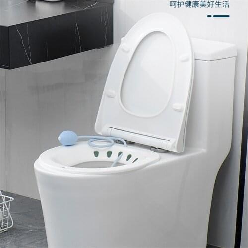 Foldable Bidet Pregnant Wash Basin Women Buttocks Cleaning Basin Hemorrhoids Patients Nursing Bowl Older Hip Bathtub Flusher