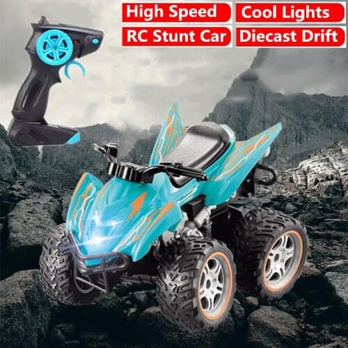 High Speed High Simulation Motorbike 2.4G 4WD RC Motorcycle Remote Control Drift Racing Car With Flash Led Lights Stunt Vehical