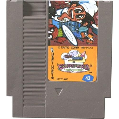 Wanpaku Kokkun no Gourmet World (J) Game Card For 72 Pin 8 Bit Game Player