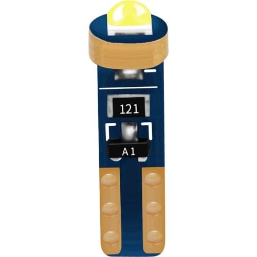 1PCS T5 W1.2W W3W 74 509T Super Bright Cree Chip Car Interior LED Light Canbus Auto Wedge Dashboard Gauge Instrument Lamp Bulb