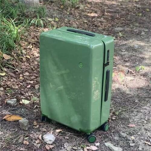 Travel backpack men and women large capacity rolling luggage backpack buckle