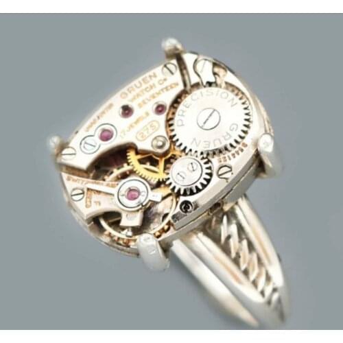 Серебряные кольца для мужчин BUDROVKY China At AliExpress