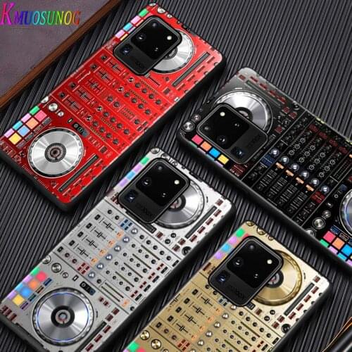 DJ Music Retro for Samsung Note 20 S20 FE Lite Ultra Plus A91 A81 A71 A51 A41 A31 A21 A11 A12 A42 A01 Phone Case