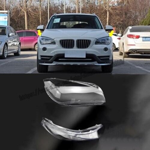 For BMW X1 E84 F48 2010-2015 Headlight Headlamp Lens Cover Right&Left 2pcs high quality Car modification accessories