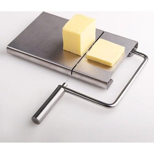 HOT Stainless Steel Cheese Cutter Multipurpose Easy to cut Durable for Cutting Cheese Vegetables Sausage