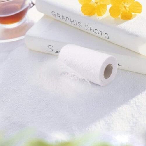 Vintage Lace Roll Floral Embroidered Trim Ribbon for Tutu Skirt Fabric Table Runner Chair Sash DIY Bow Craft Wedding Party Deco