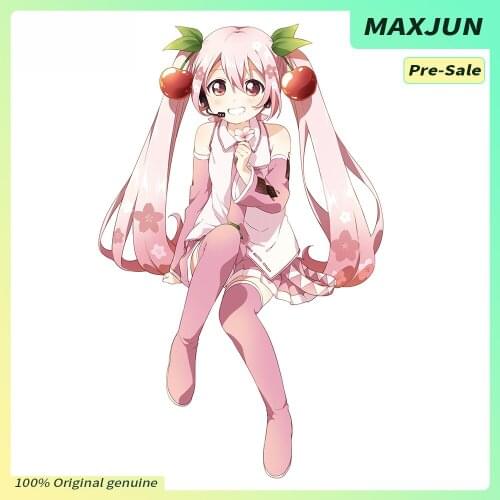 MAXJUN Pre-sale FuRyu VOCALOID Genuine Anime Miku Figure 2022 cherry 14cm PVC Action Figure Collection Model Doll Toys
