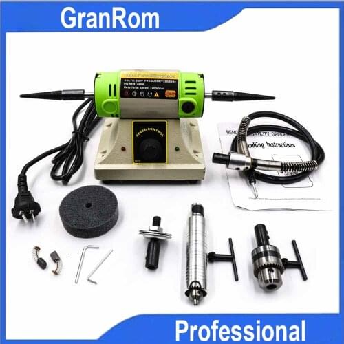 Multifunctional Electric Grinding Polishing Engraving Machine DIY Manual Mill for Jewelry Woodworking Punch Carving Tool