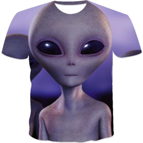 2021 new best-selling fashion mens 3D skull print unisex-adult trendy street hip-hop T-shirt