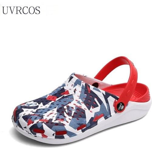 2021 Summer New Mens Clogs Sandals EVA Lightweight Beach Slippers Non-slip Mule Men Women Garden Clog Shoes Casual Flip Flops