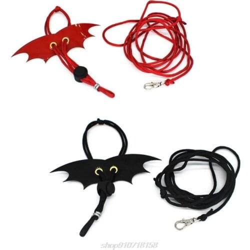 Adjustable Wing Style Harness Climbing Rope Belt Small Lizard Reptile Animal Imitation Leather Pet Lguana M06 21 Dropship