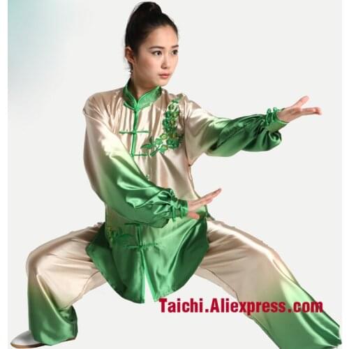 Female Embroidery Tai Chi Uniform, Kung Fu,martial Art Suit Chinese Stly Clothes